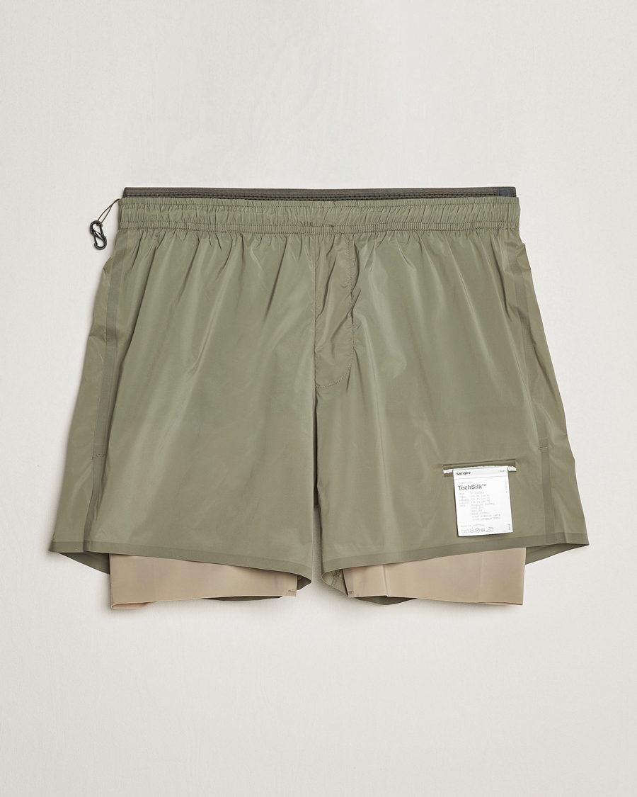 Uomini | Pantaloncini | Satisfy | TechSilk 8 Inch Shorts Vetiver