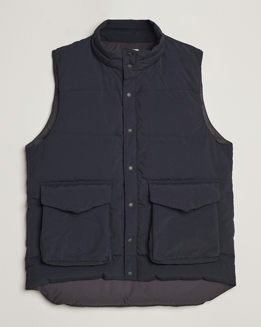 Uomini | Giacche | Snow Peak | Recycled Down Vest Black
