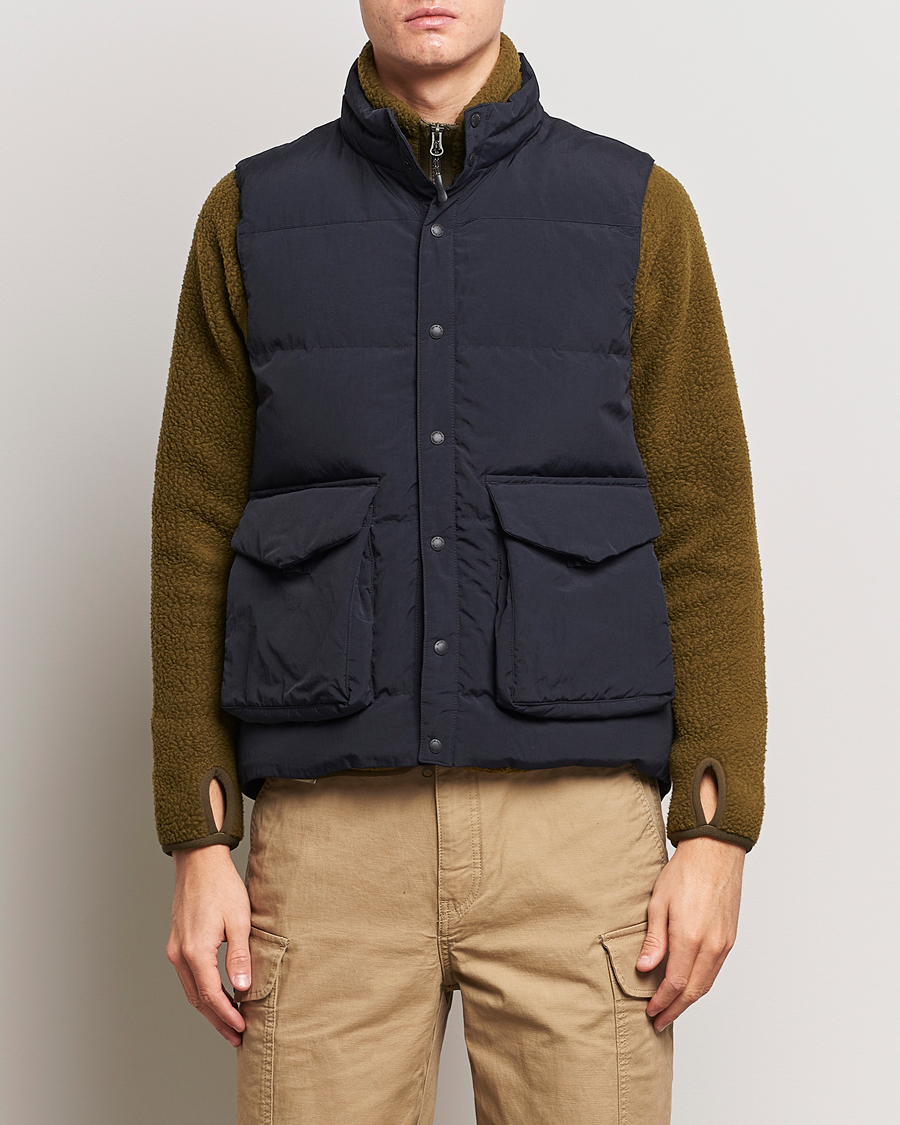 Uomini | Giacche | Snow Peak | Recycled Down Vest Black
