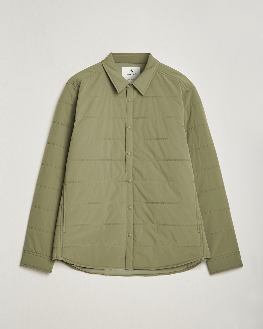 Uomini | Giacche | Snow Peak | Flexible Insulated Shirt Olive