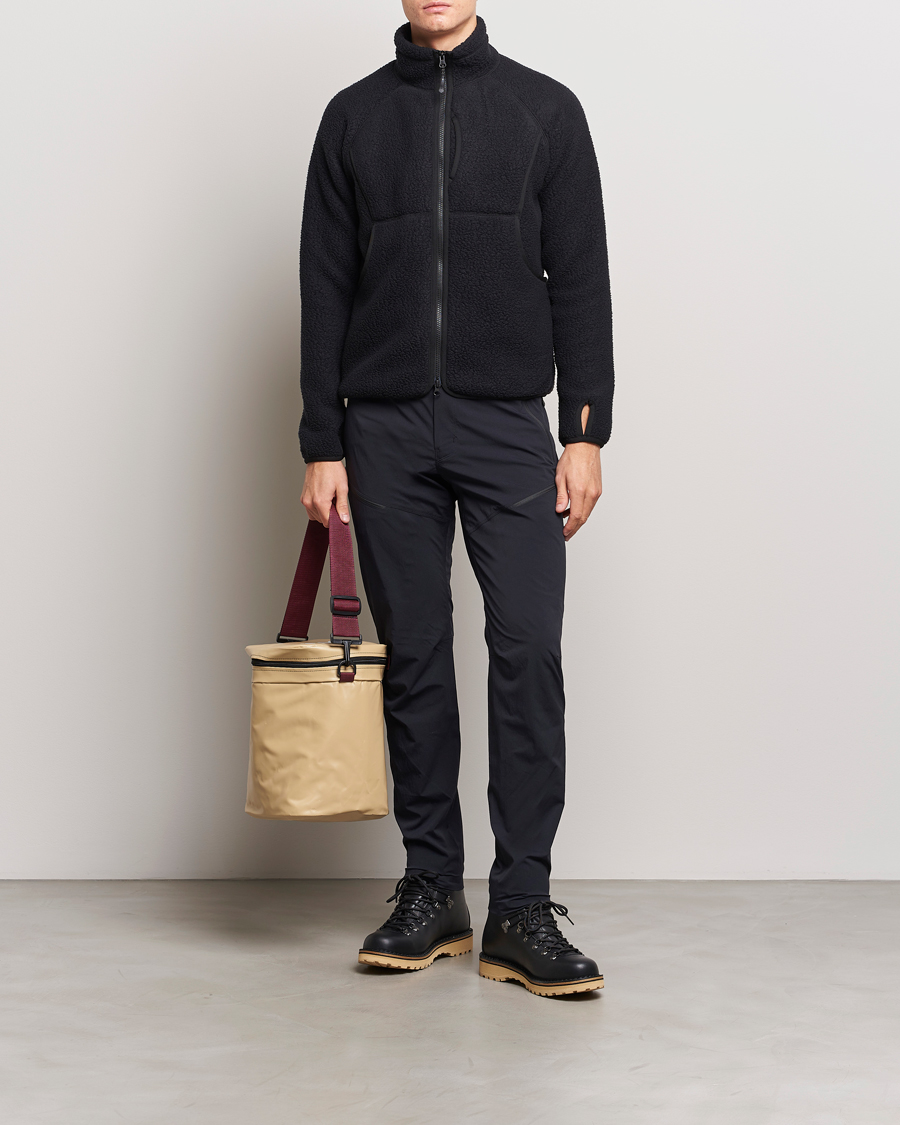 Uomini | Maglieria | Snow Peak | Thermal Boa Fleece Jacket Black