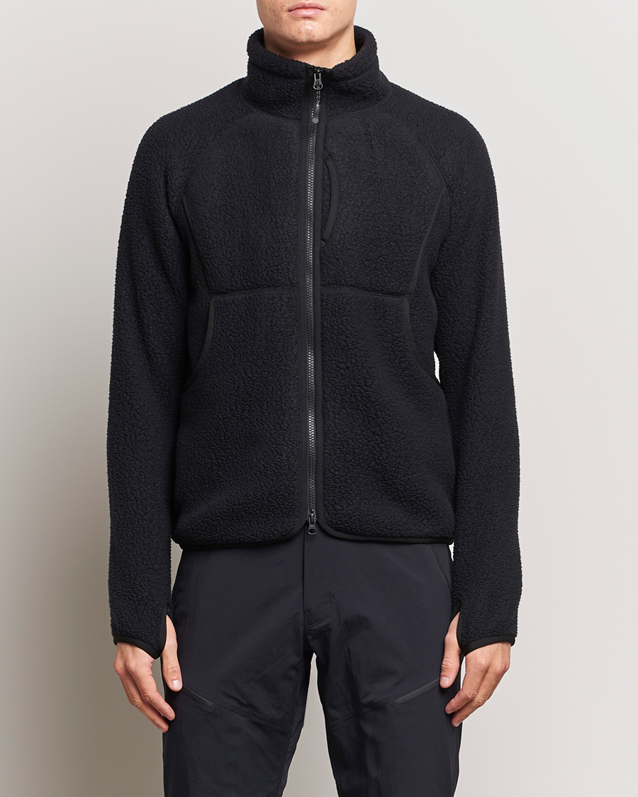 Uomini | Maglieria | Snow Peak | Thermal Boa Fleece Jacket Black