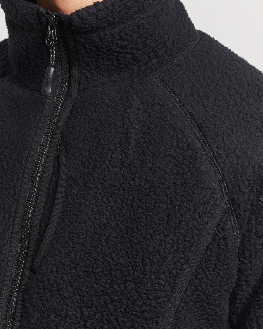 Uomini | Maglieria | Snow Peak | Thermal Boa Fleece Jacket Black