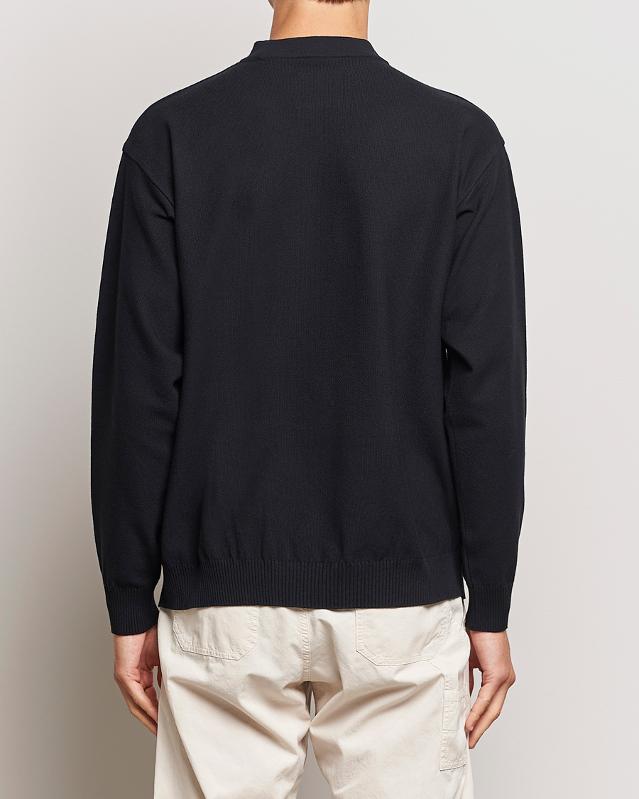 Uomini | Maglieria | Snow Peak | Cotton Blend Pullover Black