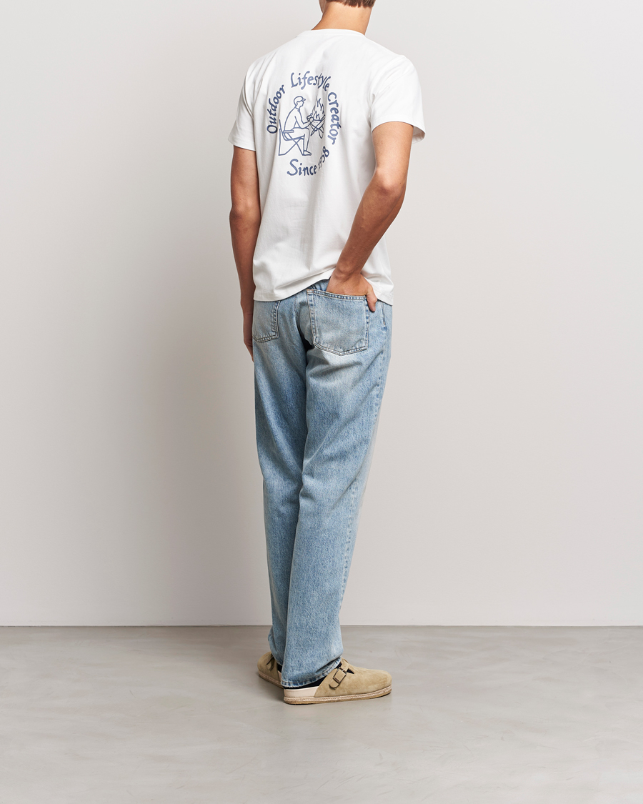 Uomini | T-shirt | Snow Peak | Camping Club T-Shirt White