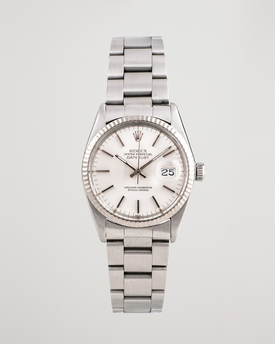 Uomini | Rolex Pre-Owned Datejust 16014 Oyster Perpetual Steel | Rolex Pre-Owned | Datejust 16014 Oyster Perpetual Steel