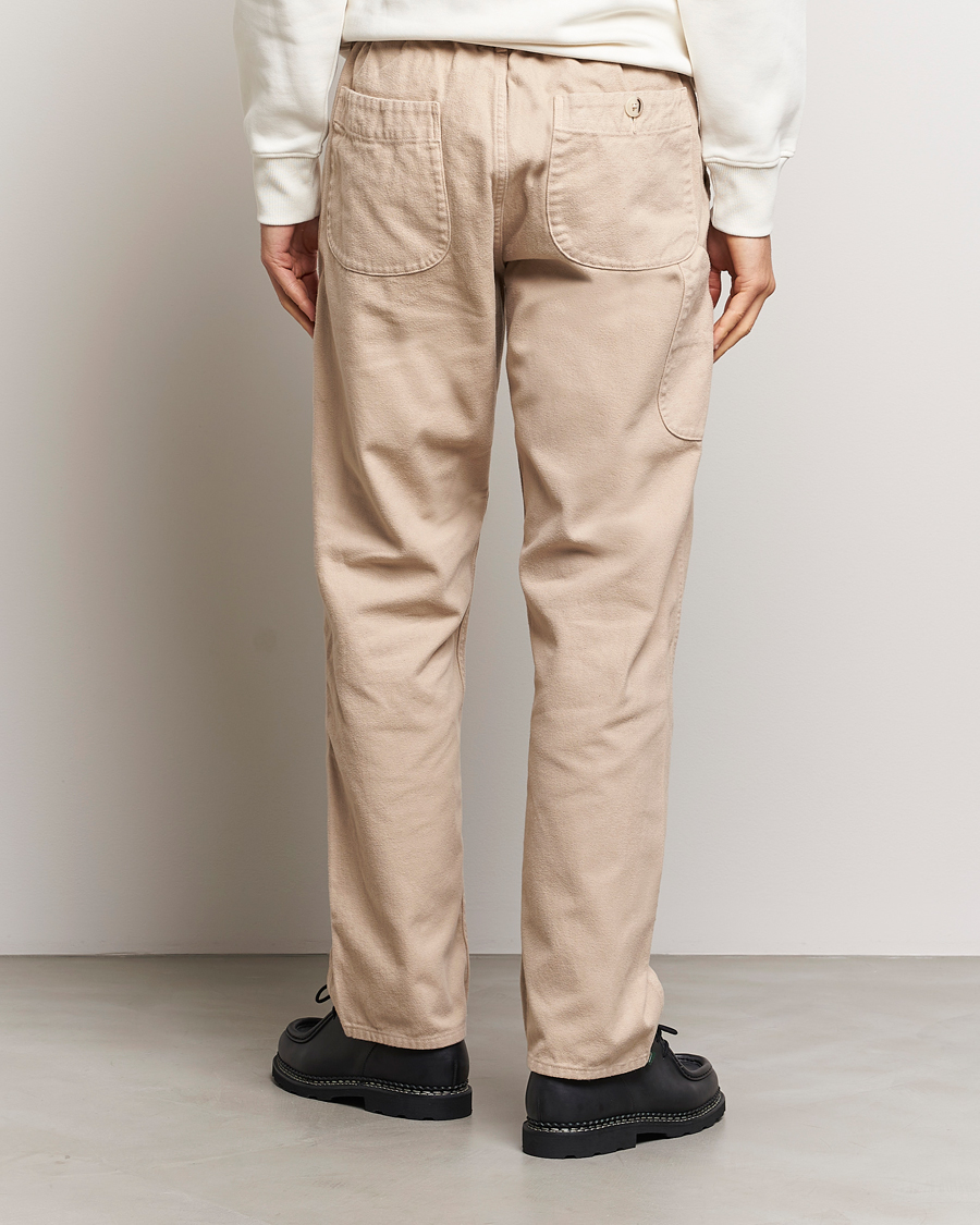 Uomini | Pantaloni | orSlow | French Work Pants Beige