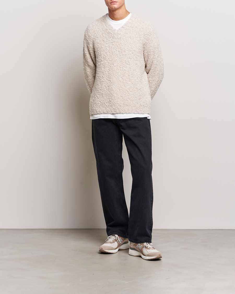 Uomini | Jeans | Sunflower | Loose Jeans Washed Black