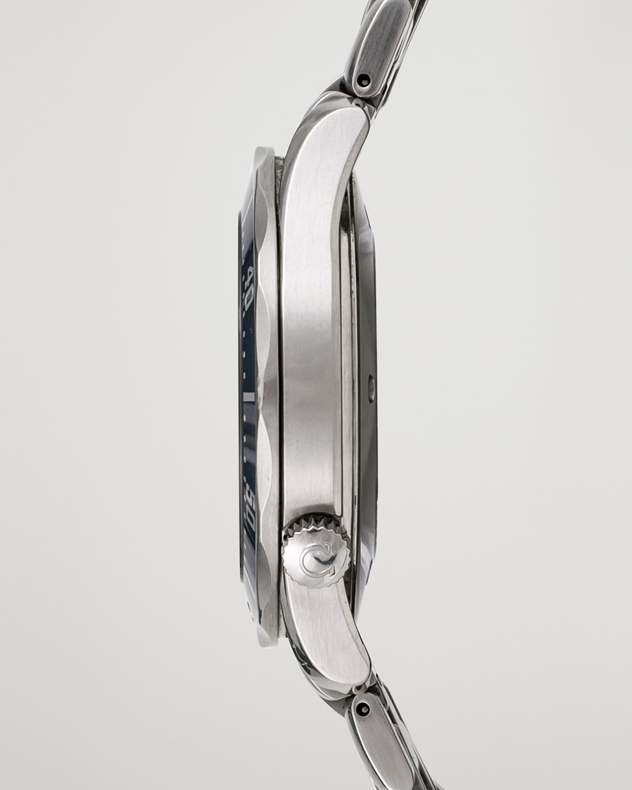 Uomini | Omega Pre-Owned Seamaster Diver 300M 25318000 Steel Blue | Omega Pre-Owned | Seamaster Diver 300M 25318000 Steel Blue