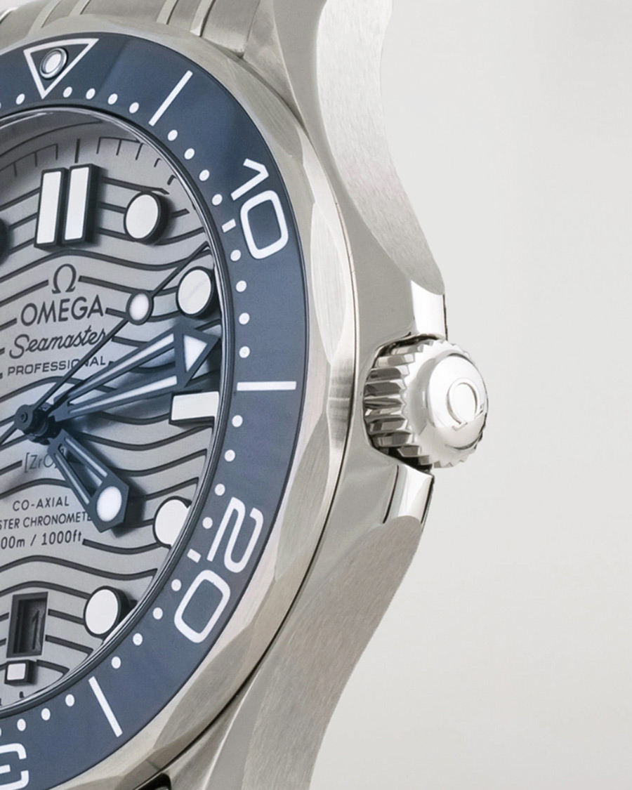 Uomini | Omega Pre-Owned Seamaster Diver 300M 210.30.42.20.06.001 Steel Silver | Omega Pre-Owned | Seamaster Diver 300M 210.30.42.20.06.001 Steel Silver