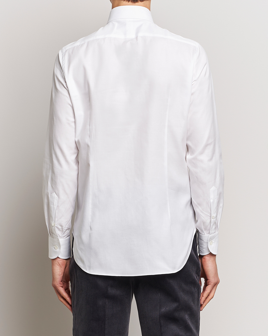Uomini | Camicie | Beams F | Oxford Tab Collar Shirt White