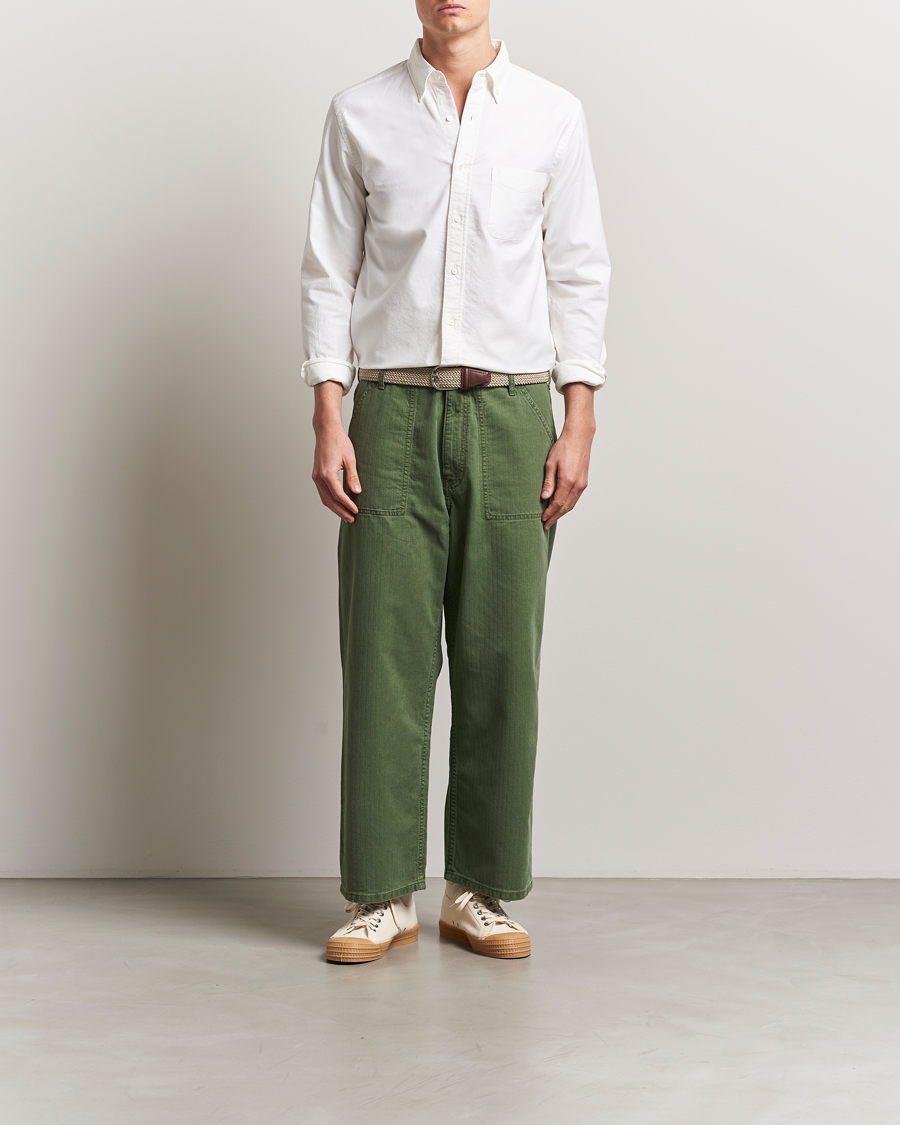Uomini | Camicie | BEAMS PLUS | Oxford Button Down Shirt White