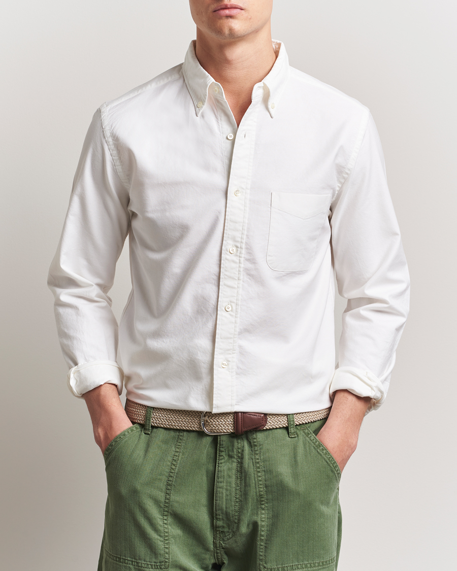 Uomini | Camicie | BEAMS PLUS | Oxford Button Down Shirt White