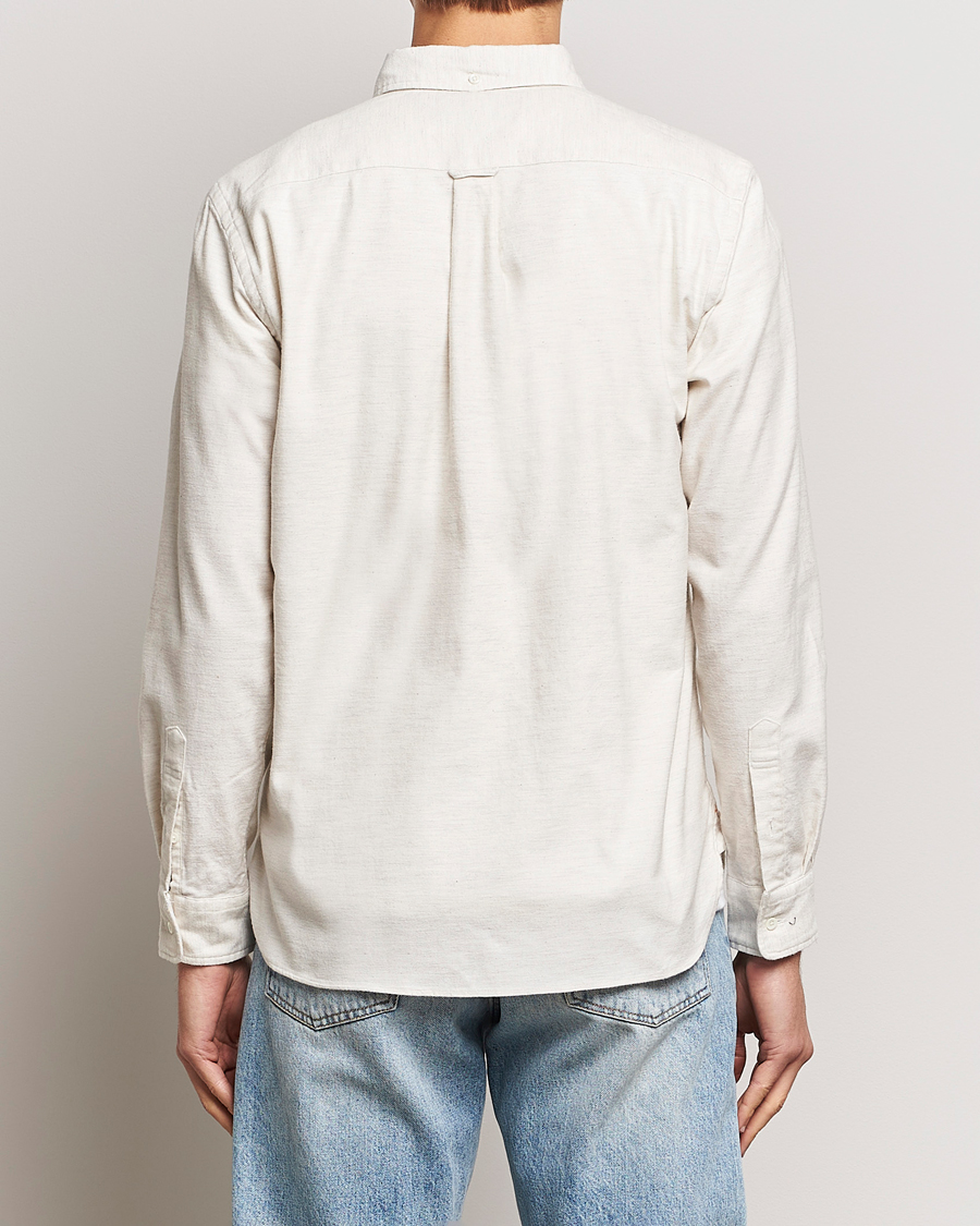 Uomini | Camicie | BEAMS PLUS | Flannel Button Down Shirt Off White