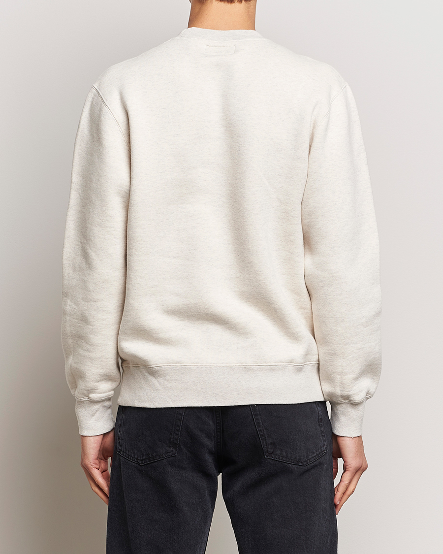 Uomini | Maglieria | BEAMS PLUS | Japanese Crewneck Sweatshirt Off White