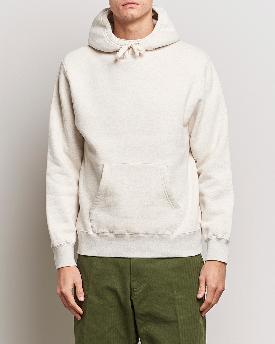Uomini | Maglieria | BEAMS PLUS | Japanese Pullover Hoodie Off White