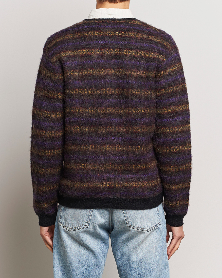 Uomini | Maglieria | BEAMS PLUS | Fairisle Jacquard Cardigan Grey