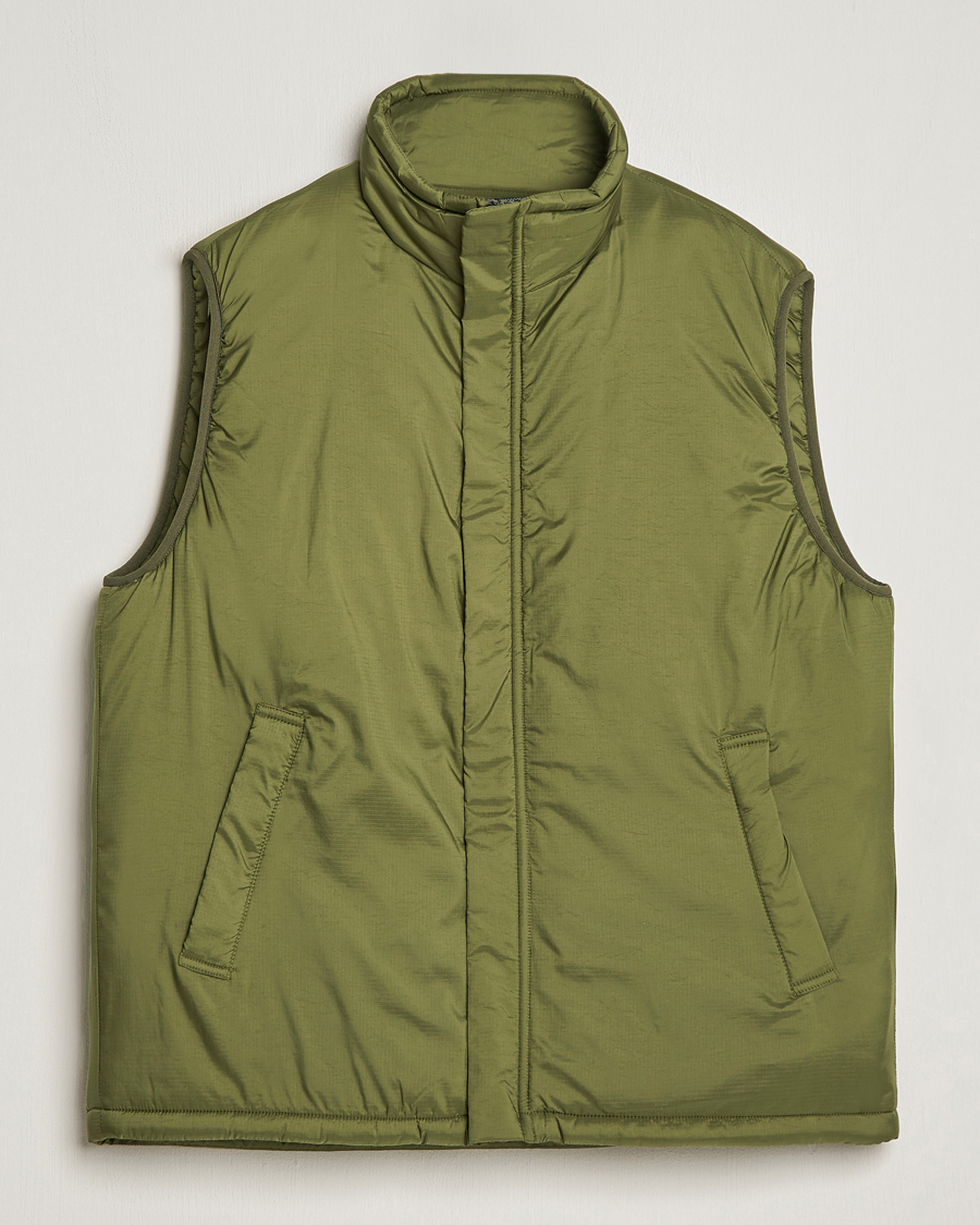 Uomini | Giacche | BEAMS PLUS | MIL Puffer Vest Olive