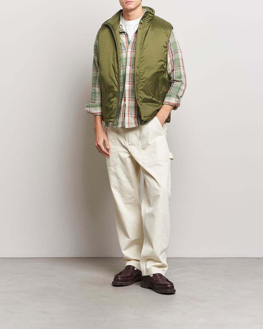 Uomini | Giacche | BEAMS PLUS | MIL Puffer Vest Olive