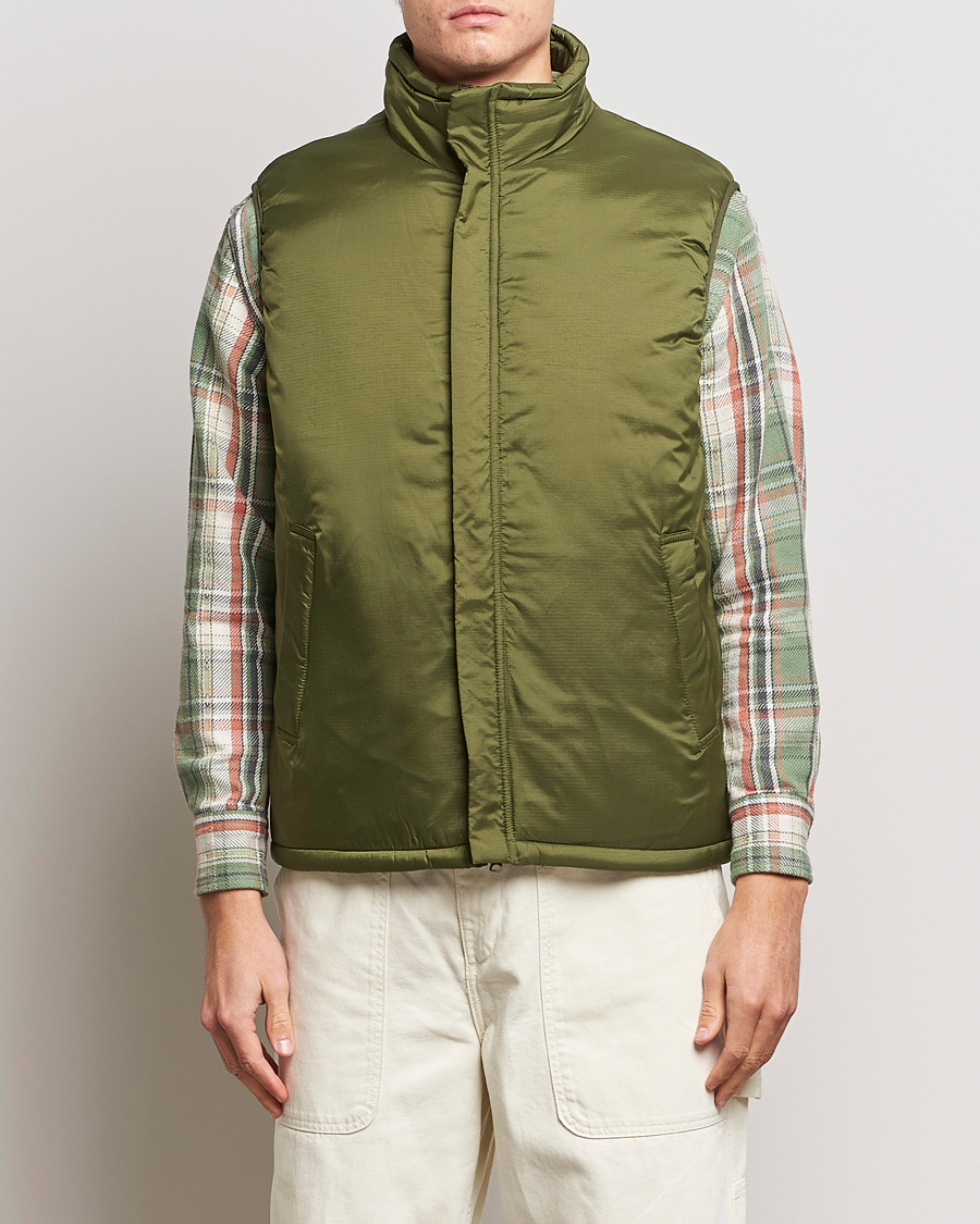 Uomini | Giacche | BEAMS PLUS | MIL Puffer Vest Olive