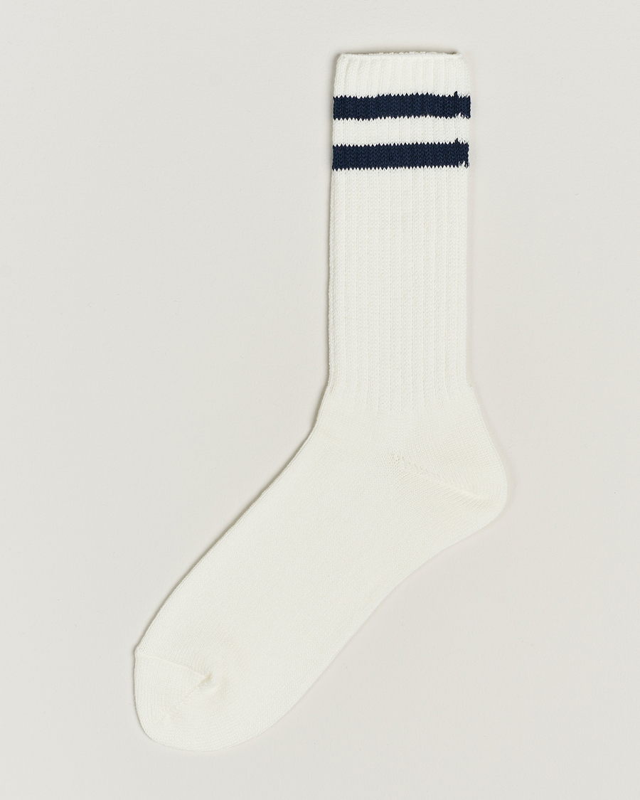 Uomini | Biancheria intima | BEAMS PLUS | BEAMS PLUSSchool Boy SocksWhite/Navy