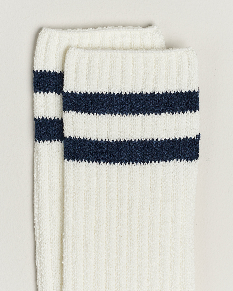 Uomini | Biancheria intima | BEAMS PLUS | BEAMS PLUSSchool Boy SocksWhite/Navy