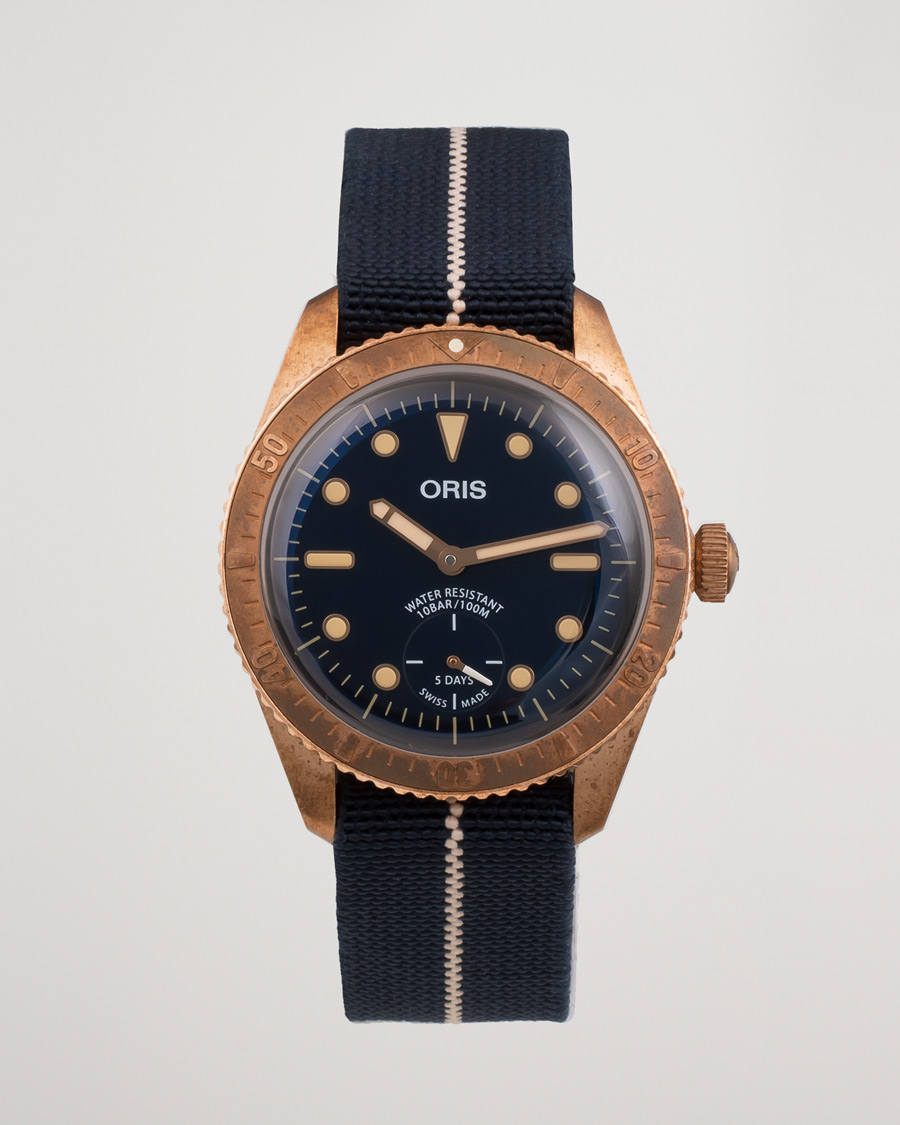 Uomini | Oris Pre-Owned Carl Brashear Calibre 401 Limited Edition Steel Blue | Oris Pre-Owned | Carl Brashear Calibre 401 Limited Edition Steel Blue