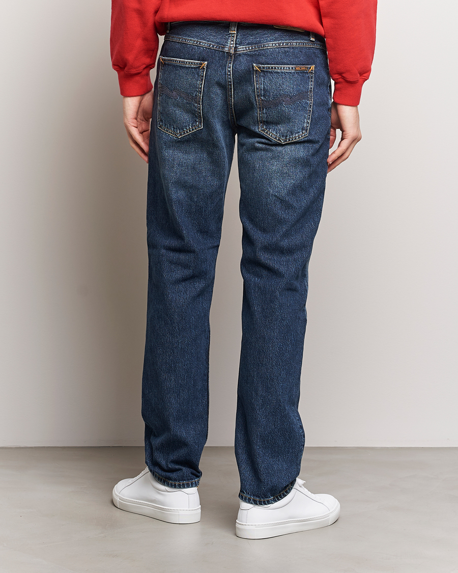 Uomini | Pantaloni | Nudie Jeans | Gritty Jackson Jeans Blue Soil