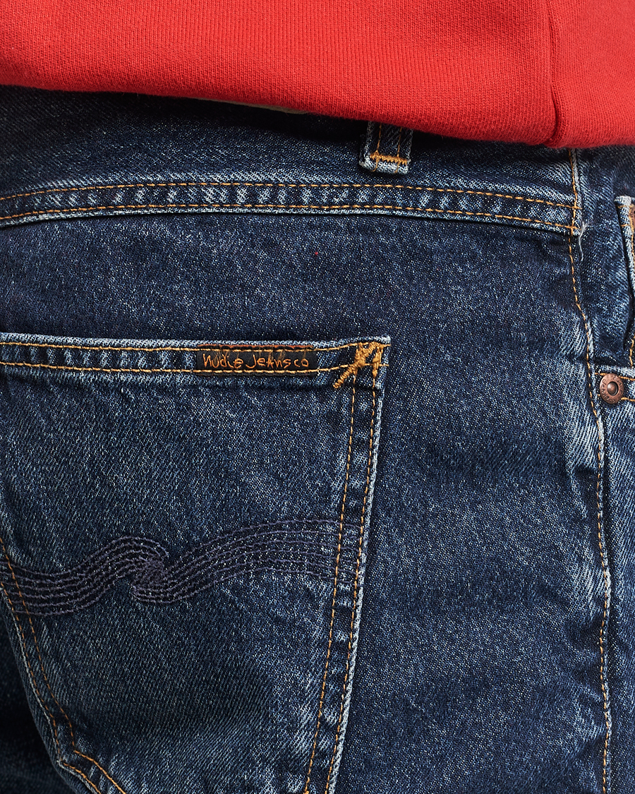 Uomini | Pantaloni | Nudie Jeans | Gritty Jackson Jeans Blue Soil