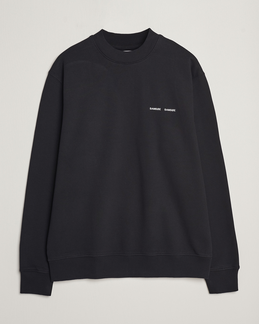 Uomini | Maglieria | Samsøe Samsøe | Norsbro Crew Neck Sweatshirt Black