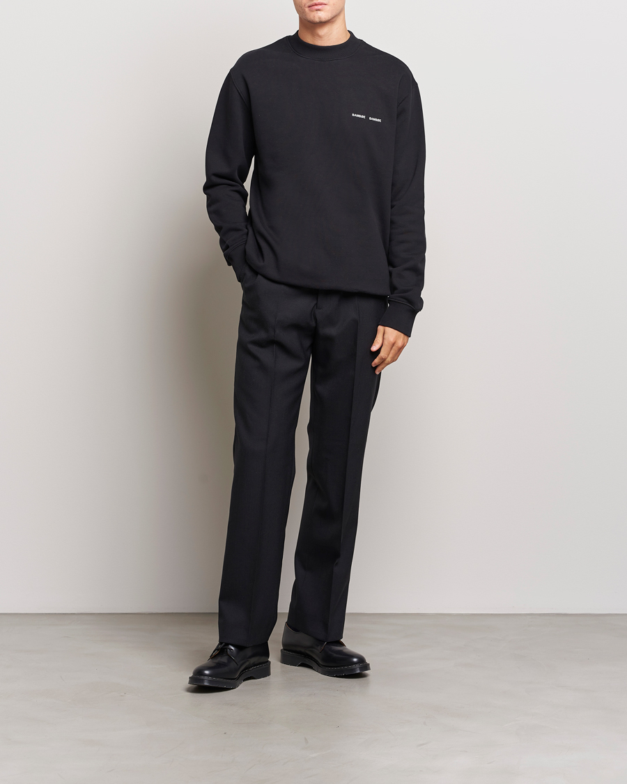 Uomini | Maglieria | Samsøe Samsøe | Norsbro Crew Neck Sweatshirt Black