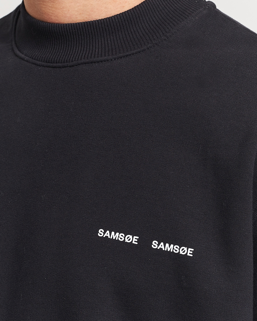 Uomini | Maglieria | Samsøe Samsøe | Norsbro Crew Neck Sweatshirt Black