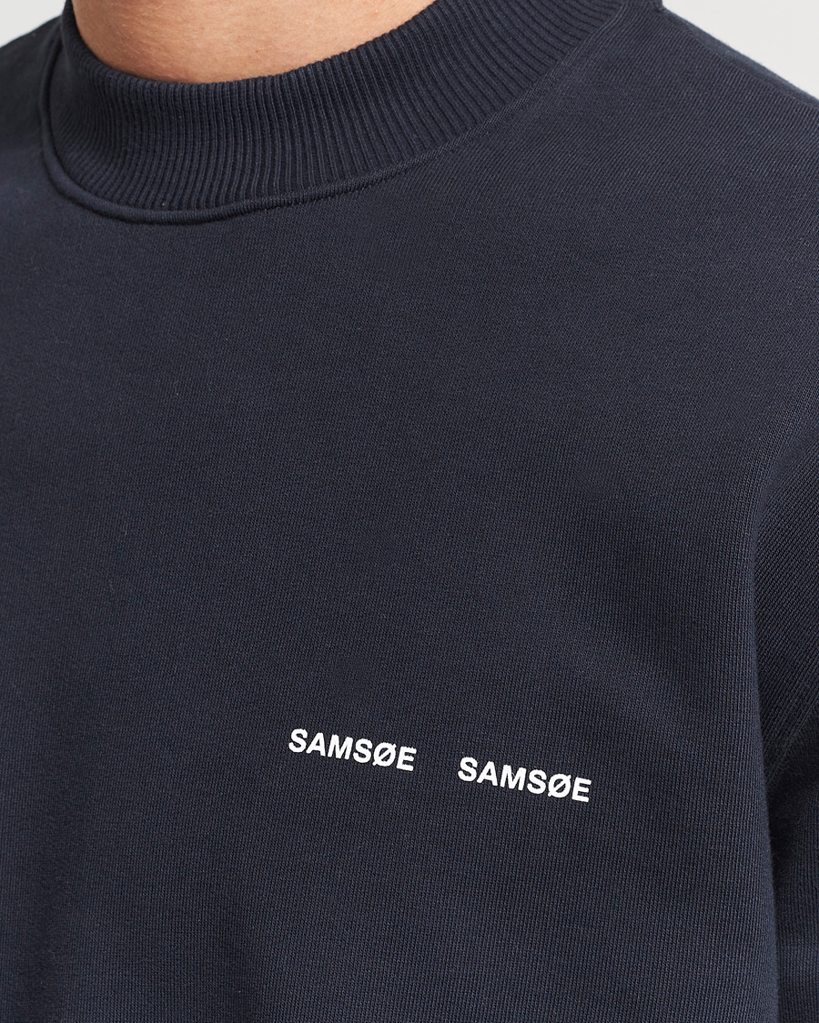 Uomini | Maglieria | Samsøe Samsøe | Norsbro Crew Neck Sweatshirt Sky Captian