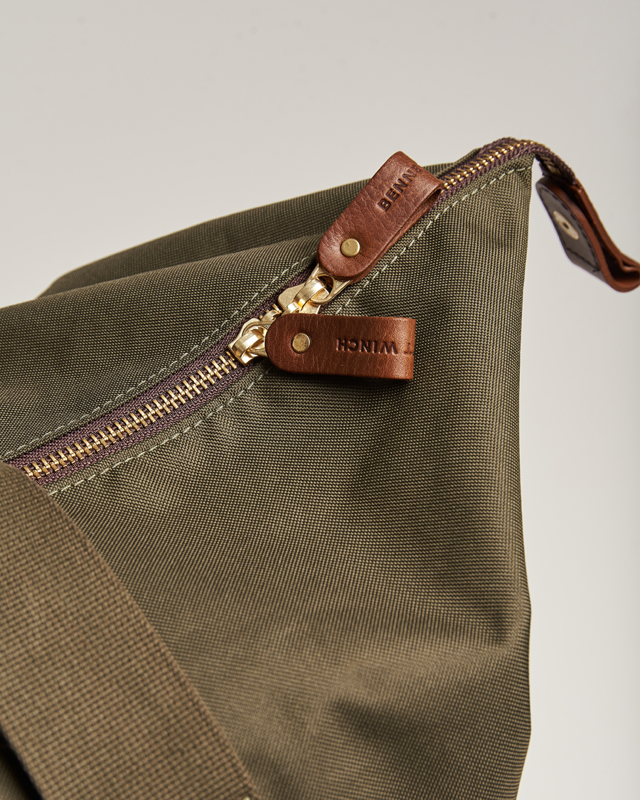 Uomini | Borse | Bennett Winch | Medim Nylon Cargo Bag Olive