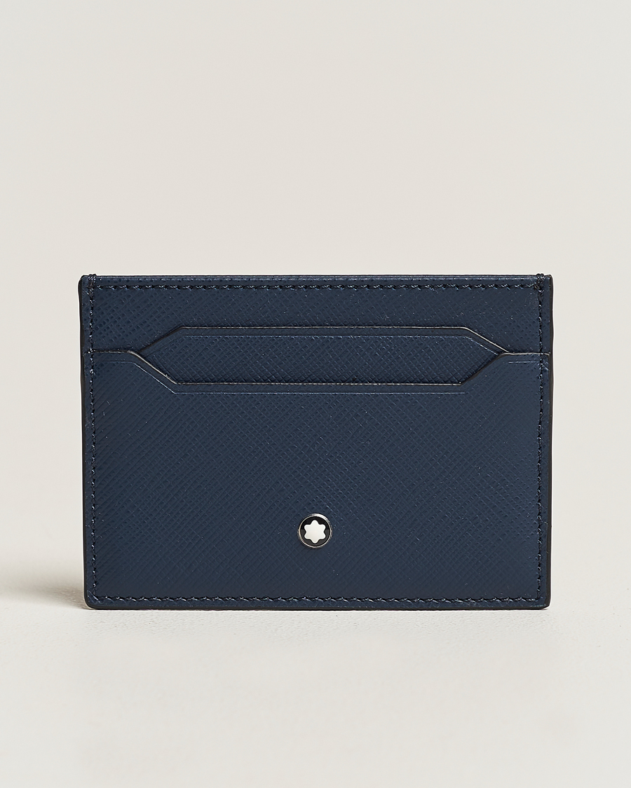 Uomini | Portafogli | Montblanc | Sartorial Card Holder 5cc Ink Blue