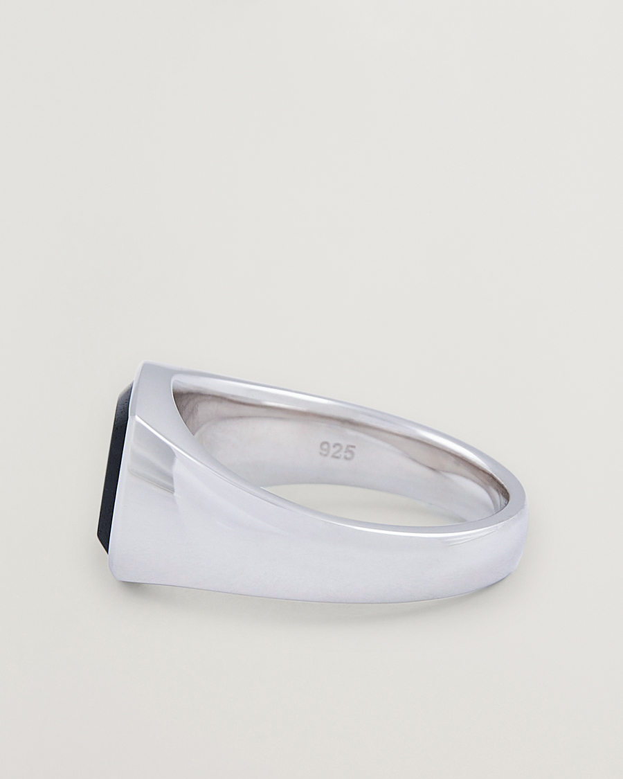 Uomini | Gioielli | Tom Wood | Kay Ring Blue Hawk Eye