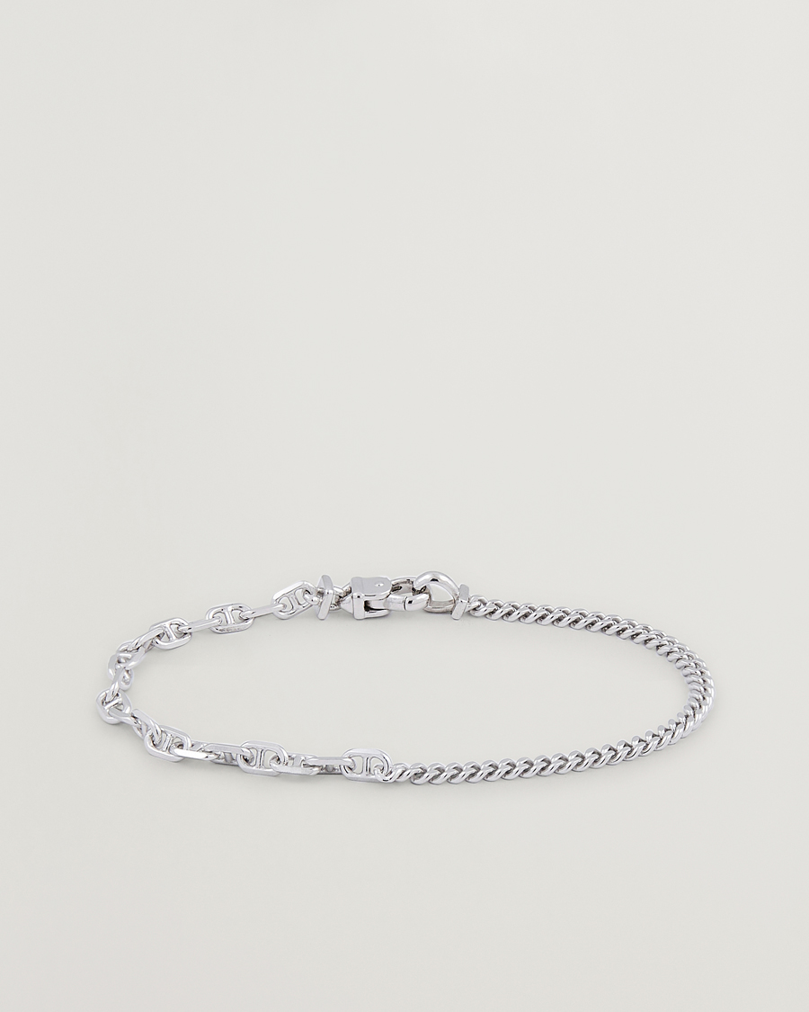 Uomini | Tom Wood Rue Bracelet Silver | Tom Wood | Rue Bracelet Silver
