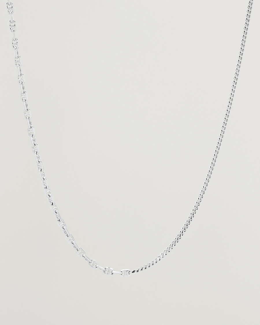 Uomini | Gioielli | Tom Wood | Rue Chain Necklace Silver
