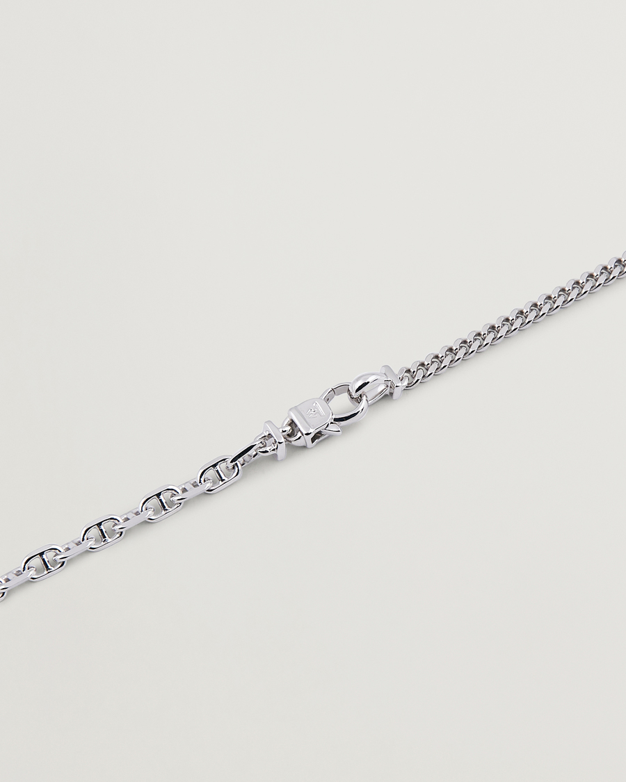 Uomini | Gioielli | Tom Wood | Rue Chain Necklace Silver