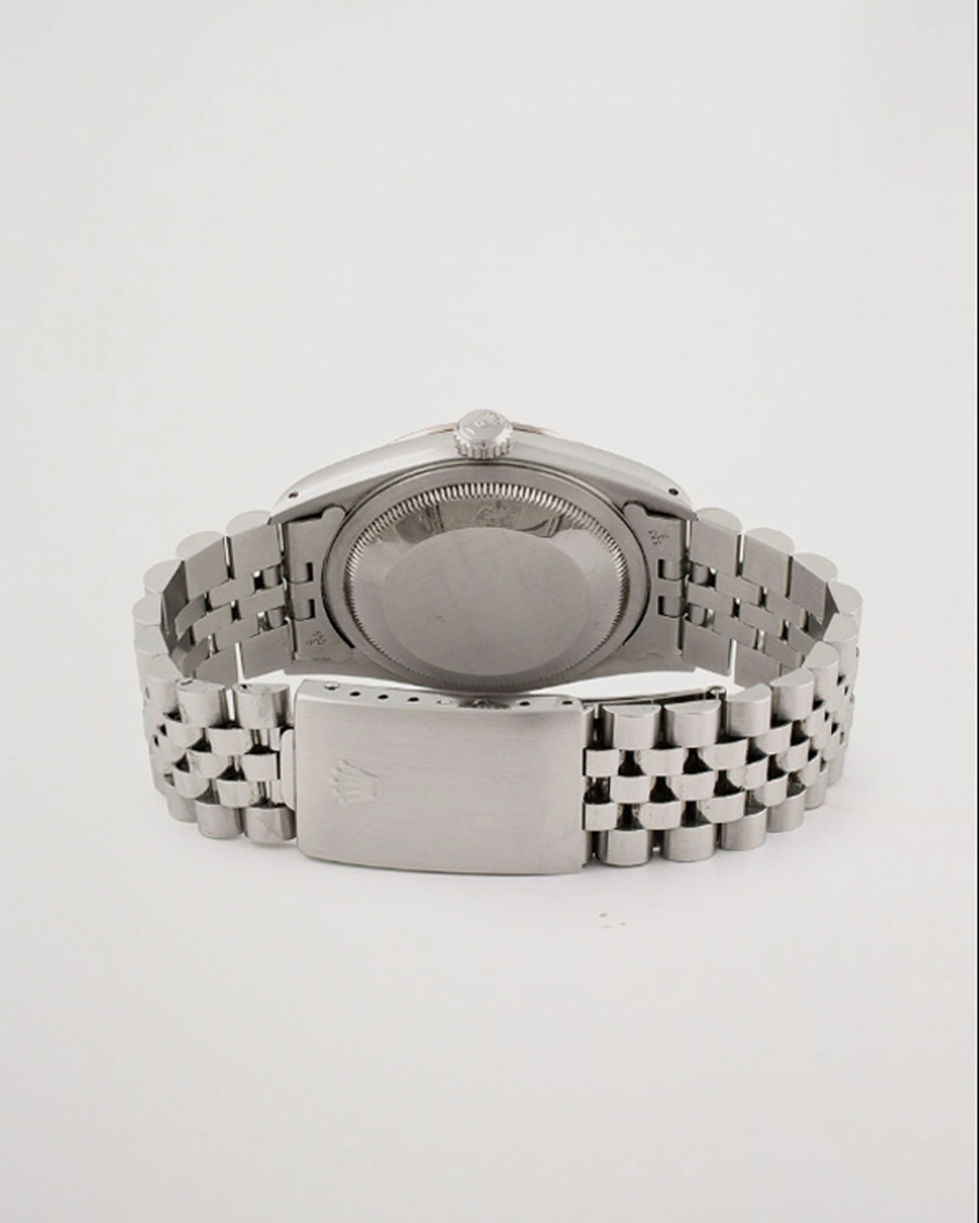 Uomini | Rolex Pre-Owned Datejust 16234 Oyster Perpetual Steel Black Steel Black | Rolex Pre-Owned | Datejust 16234 Oyster Perpetual Steel Black Steel Black