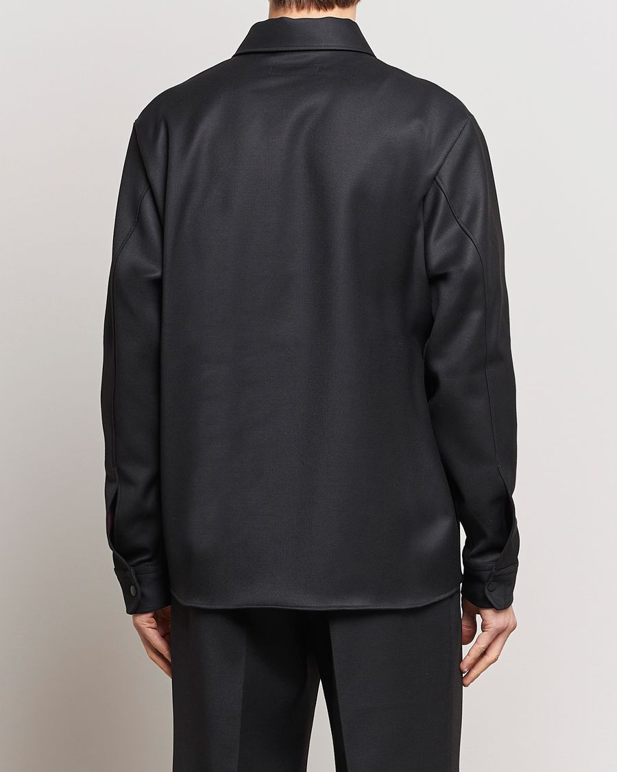 Uomini | Giacche | J.Lindeberg | Coen Double Face Overshirt Black