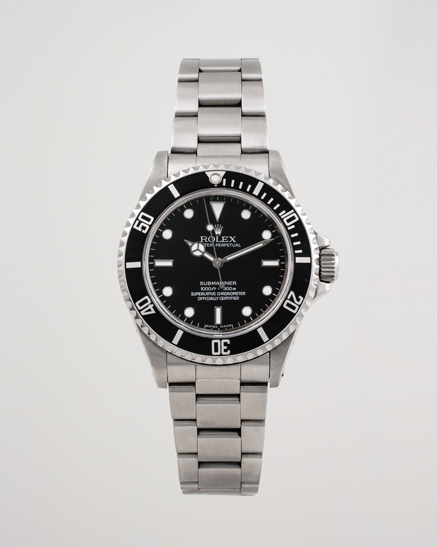 Uomini | Rolex Pre-Owned Submariner 14060M Oyster Perpetual Steel Black | Rolex Pre-Owned | Submariner 14060M Oyster Perpetual Steel Black