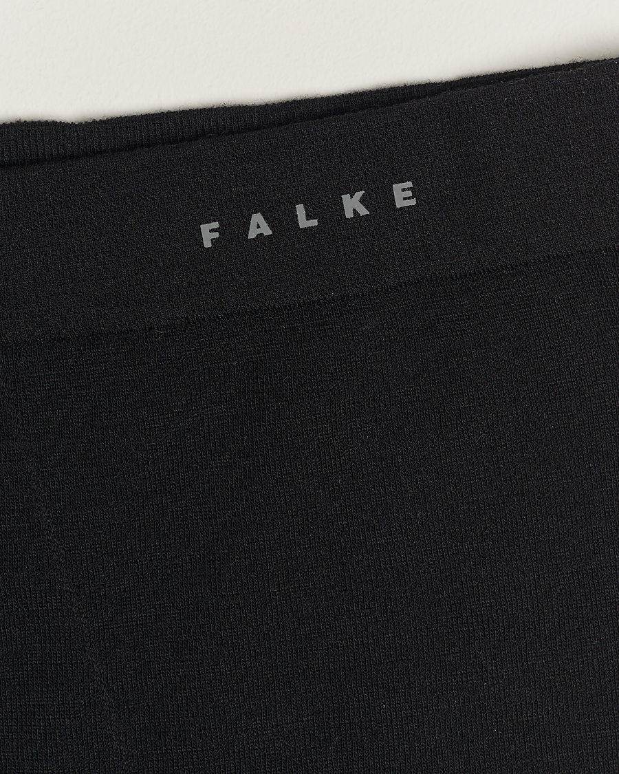Uomini | Pantaloni | Falke | Sport 3/4 Tights Wool Tech Light Black