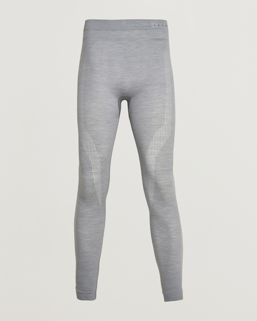 Uomini | Biancheria intima | Falke | Wool Tech Tights Grey Heather