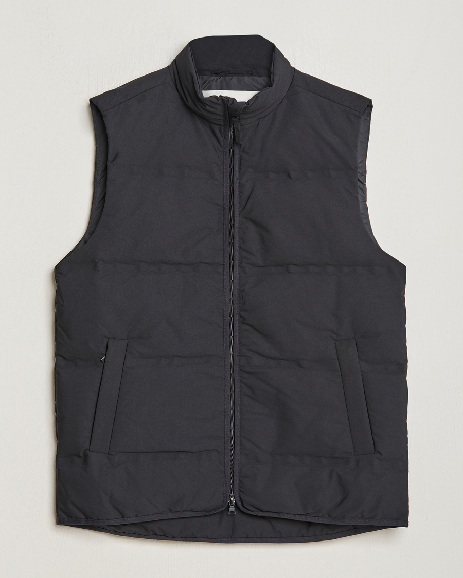 Uomini | Giacche | A Day's March | Alford Puffer Vest Black