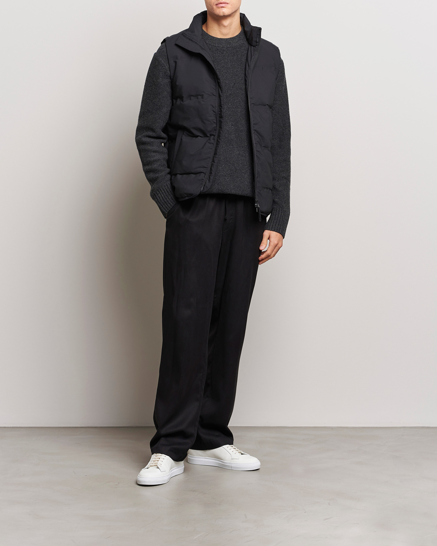 Uomini | Giacche | A Day's March | Alford Puffer Vest Black