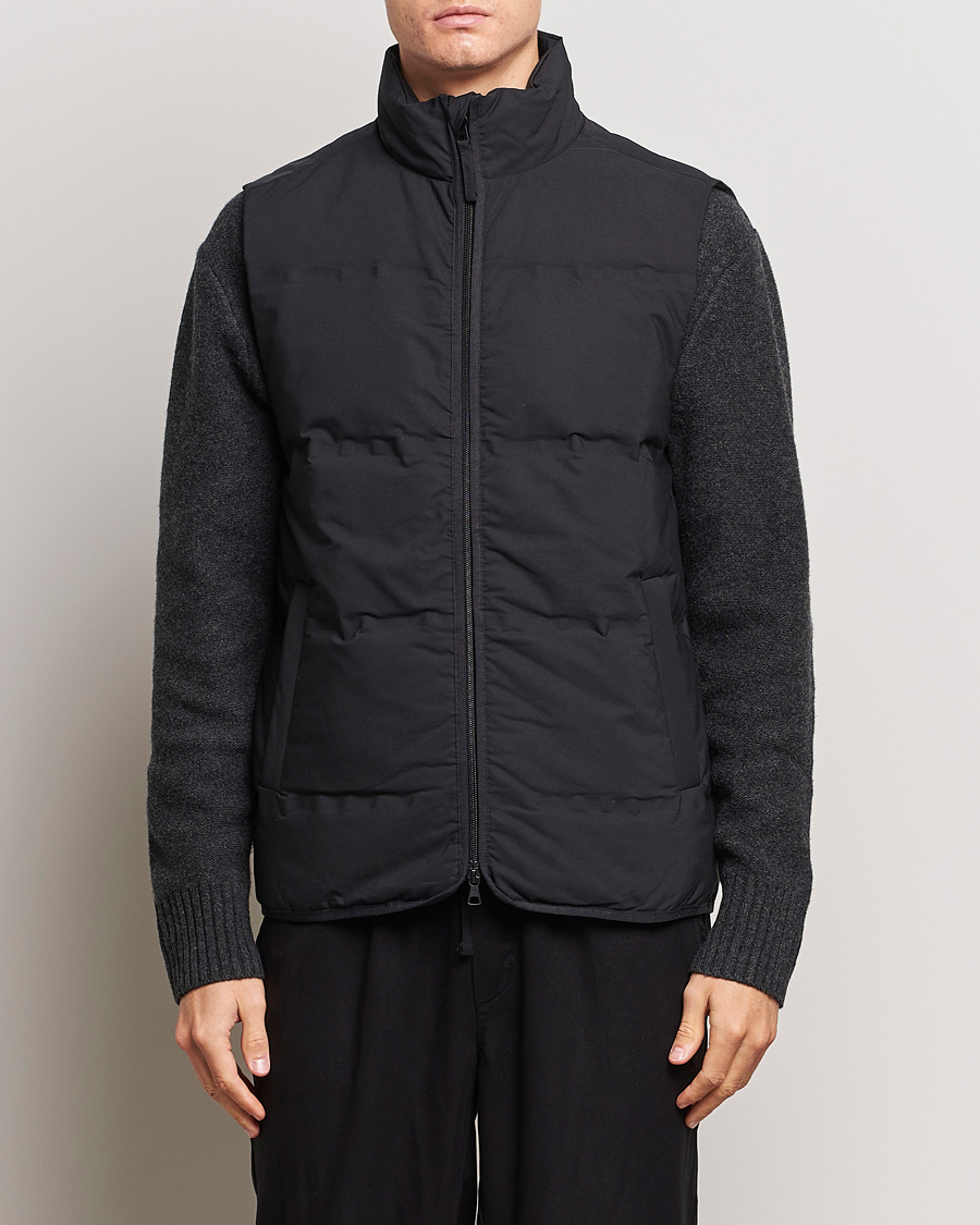 Uomini | Giacche | A Day's March | Alford Puffer Vest Black