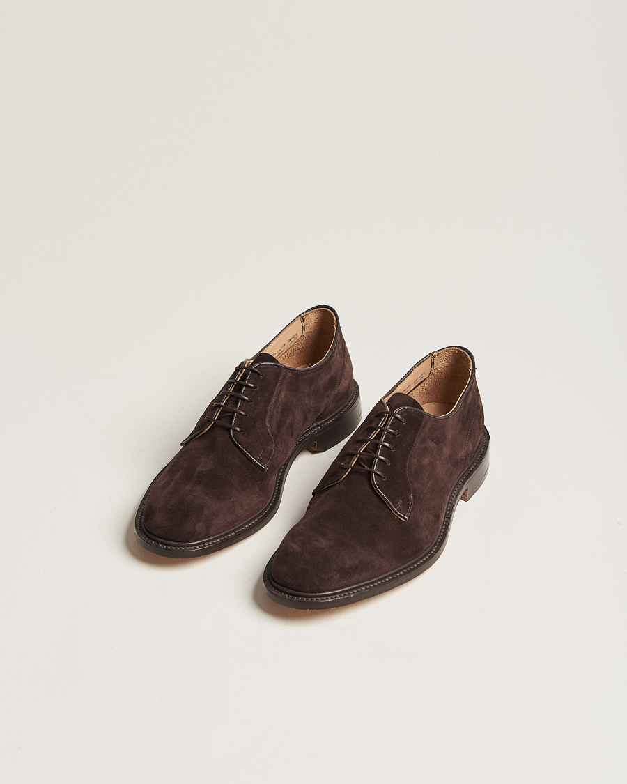 Uomini | Scarpe derby | Tricker's | Robert Derby Shoes Coffee Suede