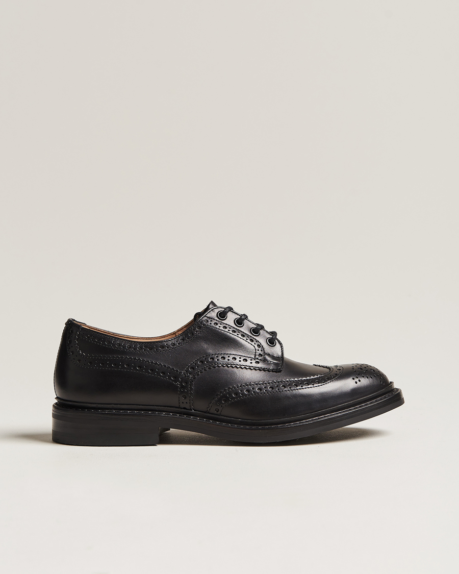 Uomini | Brogues | Tricker's | Bourton Country Brogues Black Calf