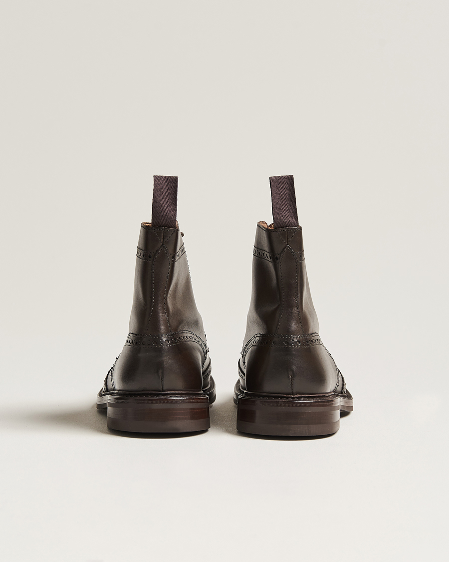 Uomini | Stivali | Tricker's | Stow Dainite Country Boots Espresso Calf